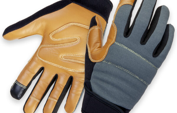 JAV06 Антивибрационные кожаные перчатки