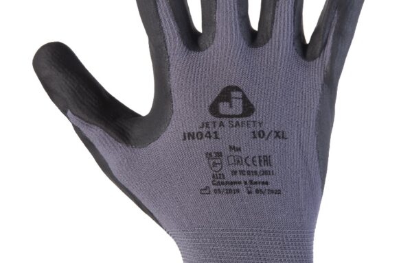 JN041 Защитные промышленные трикотажные перчатки из синтетической пряжи