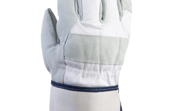 JSL601 Комбинированные перчатки из кожи и хлопка
